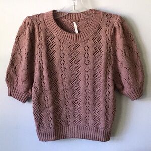 Free People Eloise knit sweater XS